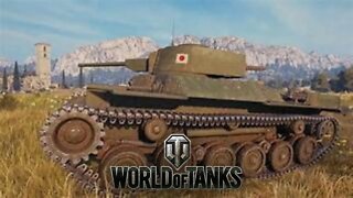 Type 97 Chi Ha Japanese Light Tank in Battle | World of Tanks Gameplay | Land Of Tanks