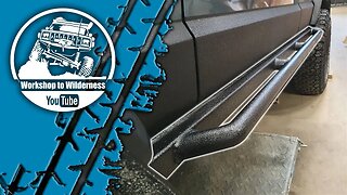 Making Tube Rock Sliders for the Jeep XJ