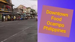 OCAMPO'S DOWNTOWN FOOD OPTIONS #philippines