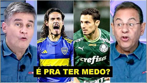 "Cara, o Palmeiras VAI PEGAR o Boca Juniors na SEMIFINAL! Sendo BEM SINCERO, EU ACHO que..." DEBATE!