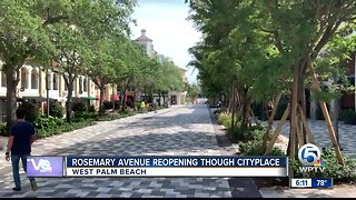 Rosemary Avenue reopening through CityPlace