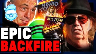Instant Regret! Spotify Choses Joe Rogan Over Neil Young & REMOVES His Catalog & 60% Of His Income