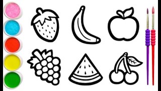 Drawing a FRUITS for Picture