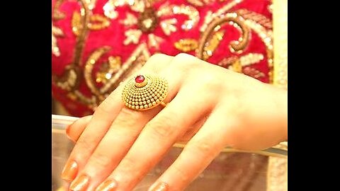 Antique gold rings collection, Gold engagement rings for women #goldring #jewellery #viralvideo