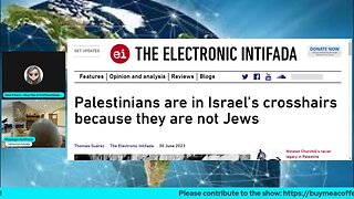 How Palestinians Are In Israel's Crosshairs Because Not Jewish (clip)