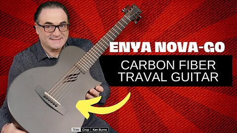 Enya Nova Go Carbon Fiber Guitar | Small Size, Huge Tone!