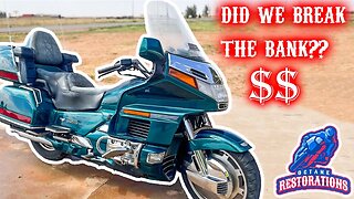 1996 GoldWing GL1500 SE Restoration PT 12: Can We AFFORD To Do This??