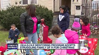 Detroit nonprofit adopts struggling family of 11 for Christmas