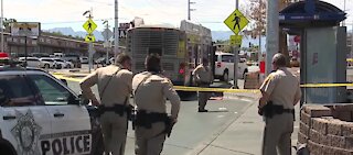 Man stabbed on Las Vegas bus