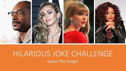 Funny SONG TITLE Joke Challenge (COMPILATION 4): Guess the songs from the humorous animations!