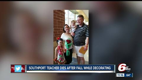 Teacher who died following fall at high school honored at school board meeting