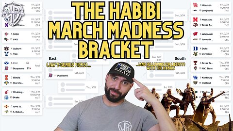 Habibi Gaming - Jay's GENIUS March Madness Picks & Helldiving