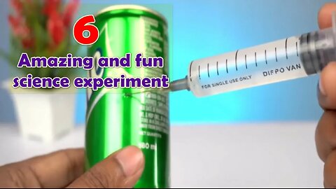 Physics Idea - 6 Amazing and fun science experiment