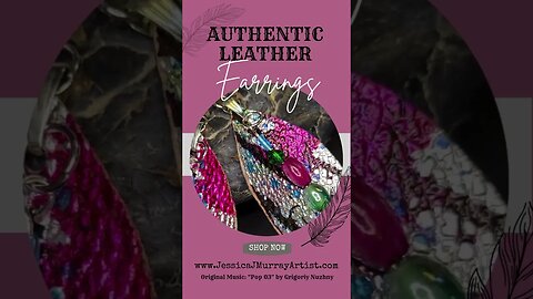 FUCHSIA AND GREEN, 3 inch, leather feather earrings