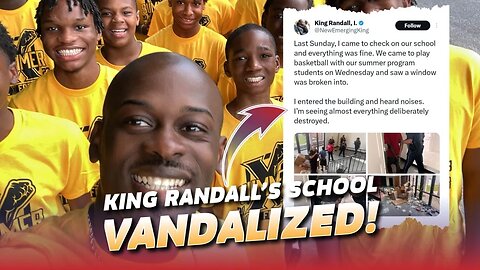 King Randle X School Vandalized?!