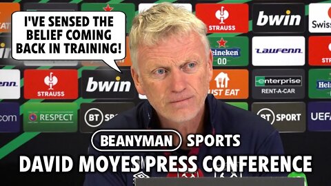 David Moyes FULL pre-match press conference | West Ham v Anderlecht | Europa Conference League