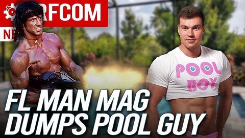 FULL SEND!!! FL Man Mag Dumps His Own Pool Guy!