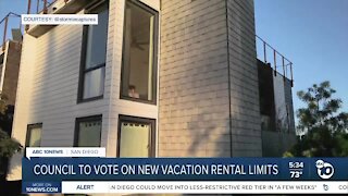 Council to take up vacation rental rules Tuesday