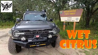 Exploring Citrus WMA in the Ford Bronco Raptor | Epic Wet and Muddy Florida Off-Road Adventure!