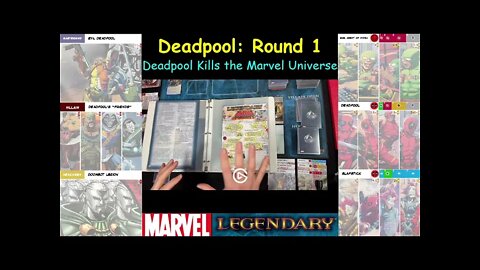 Marvel Legendary Deck Building Game: Deadpool, Round 1