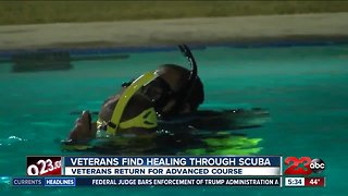 Veterans find healing through scuba