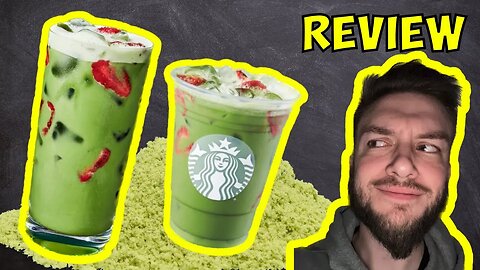 Starbucks Iced Strawberry Oat Matcha Tea Latte Review