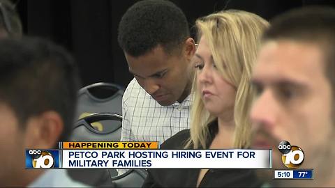 Petco Park hosting hiring events for military families