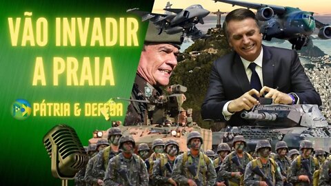 Eles Vem É Pela Praia, Militares em 2022