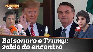 O saldo da viagem de Bolsonaro aos EUA. Caio e Edgard protagonizam debate