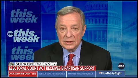 Dem Sen Durbin: We Need To Reform Electoral Count Act