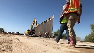 In small section of border wall, Trump's promise takes shape