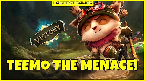Teemo the Menace! - Teemo League of Legends ARAM Gameplay