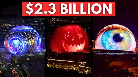 How The World's Largest LED MSG Sphere Came To Life In Vegas