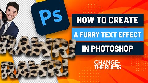 How To Create A Furry Text Effect In Photoshop