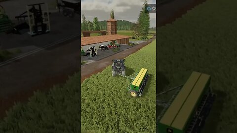 Getting Barley In The Ground Hinterland Farming Simulator 22 #shorts