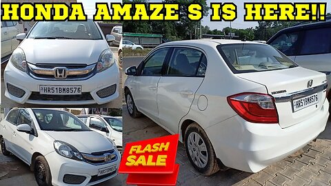 Hyundai Amaze is Here !!🔥| Honda Amaze S 2016 Petrol CNG Old Car❤️| Buy or Not ?| Karan Kumar Cars |