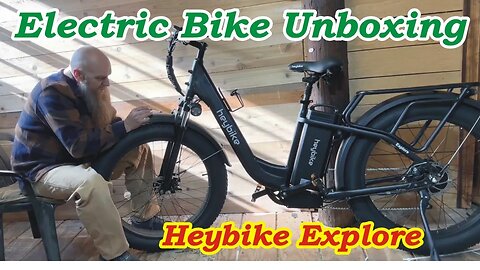 Heybike Explore Electric Bike Review: Unboxing & First Impressions | FireAndIceOutdoors.net