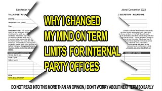 Why I changed my mind on term limits for internal Party races