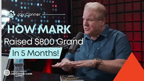 [Classic Replay] How Mark Goux Raised $800,000 in 5 Months!