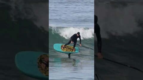 Johnny Heineken Surf Foiling