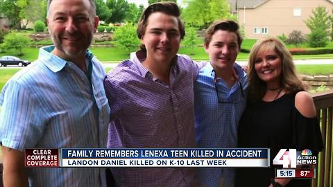 Family remembers Lenexa teen, talks about his legacy