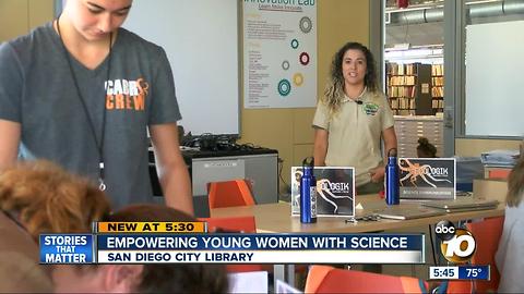 Empowering young women with science