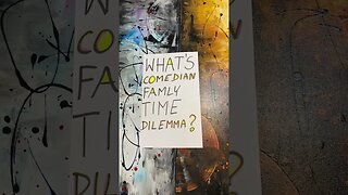 👨‍👩‍👧‍👦Comedian's Family Dilemma😂