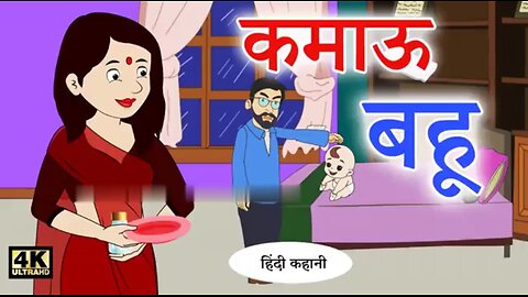 कमाऊबहू 👧 || Kamaoo Bahoo || #moralstories #hindikahani #newstory #funnyvideos