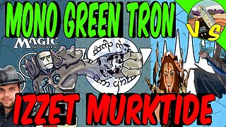 Mono Green Tron VS Izzet Murktide｜Risk It For The Biscuits｜Magic the Gathering Online｜Modern