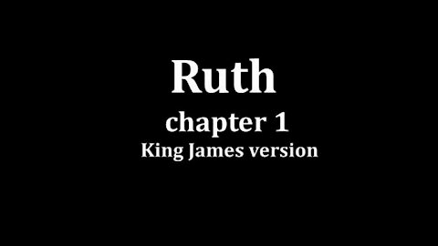 Ruth 1 King James version