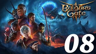 Baldur's Gate 3 gameplay - Drow Wizard - Live twitch playthrough part 8