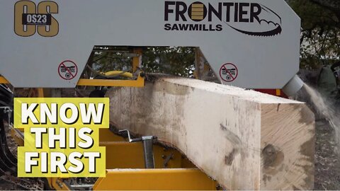 How to Buy a Sawmill. We bought a Frontier Sawmill