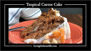 Tropical Carrot Cake