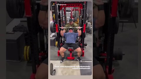 BRETT WILKIN SMITH MACHINE BURN OUT BEFORE ARNOLD CLASSIC🔥☑️ #elitefts #arnoldclassic